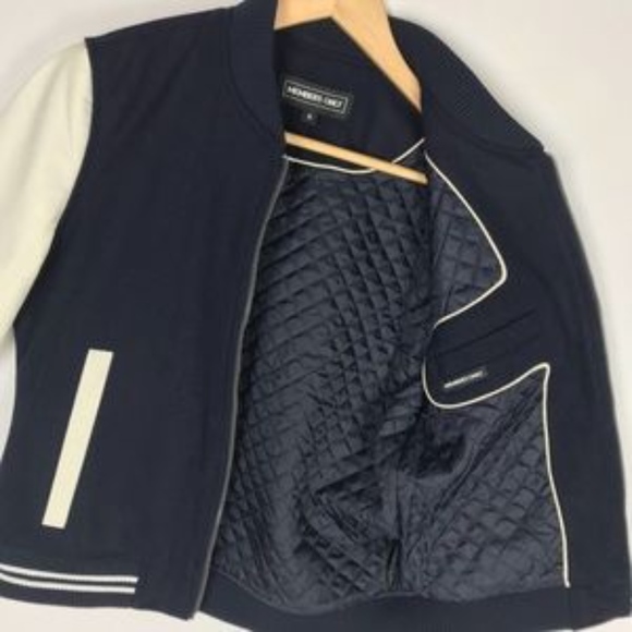 ⏰last chance⏰ NWOT Members Only Varsity Jacket - Picture 5 of 8